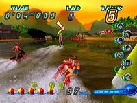 une photo d'Ã©cran de Wave Race Blue Storm sur Nintendo Gamecube